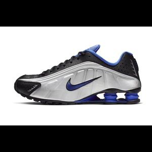 Nike Shox R4 Racer Blue/Metallic Silver